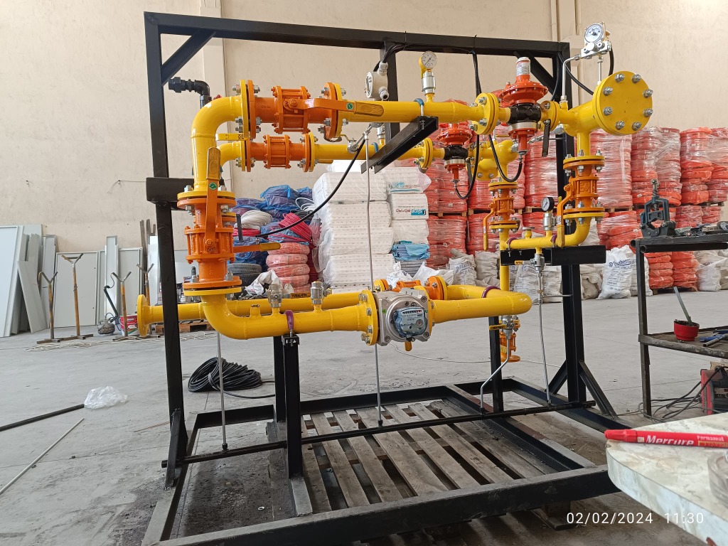 RMS İstasyon Test ve Borulama Aşaması