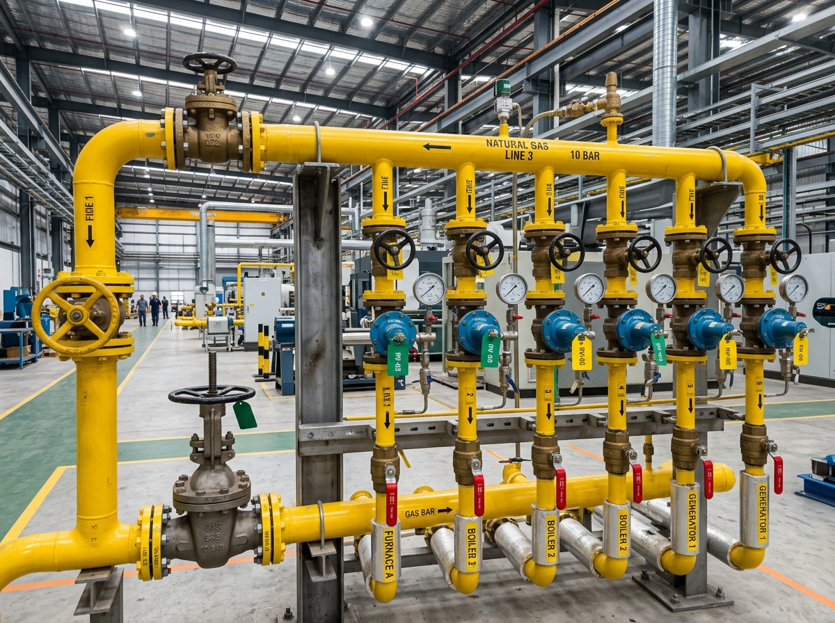 Endüstriyel Doğalgaz Projesi